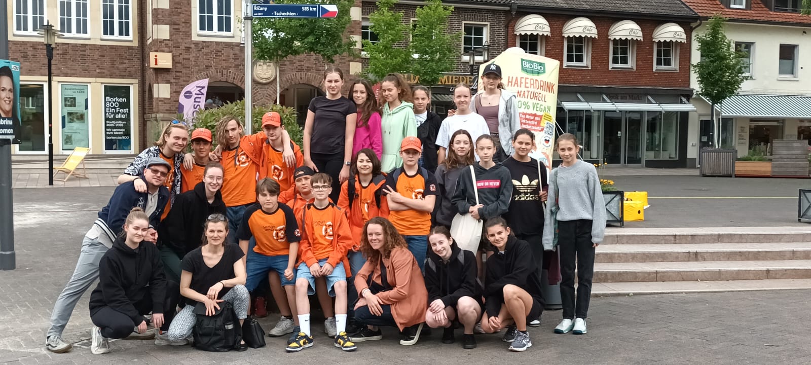 Samba Band a taneční obor na mezinárodní akci Rocking Stones v Borkenu